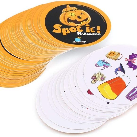Table Game Tin Box Spot It On The Road  Card Game Friends Party Card (Halloween) - Picture 5 of 9